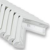 واقيات زوايا الطاولة ذاتية اللصق من StickGuard (عبوة من 12 قطعة)